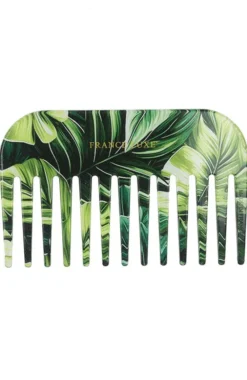 Botanical Small Comb - Green Floral