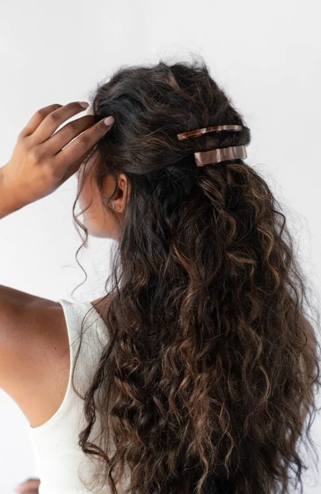 Classic Rectangle Barrette - French Classic