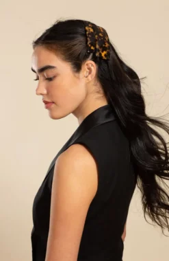 Classic Rectangle Barrette - French Classic