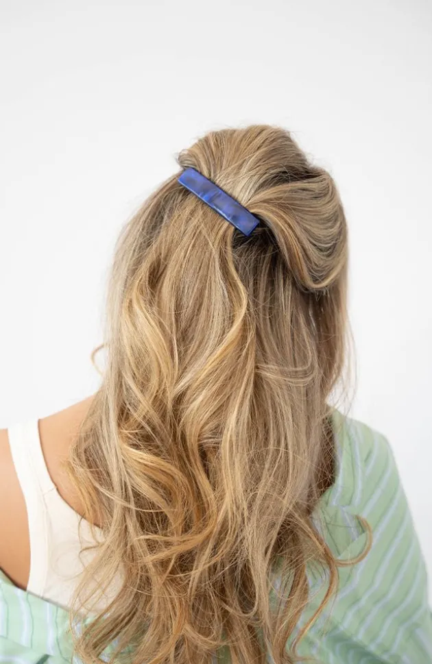 Classic Rectangle Barrette - French Classic