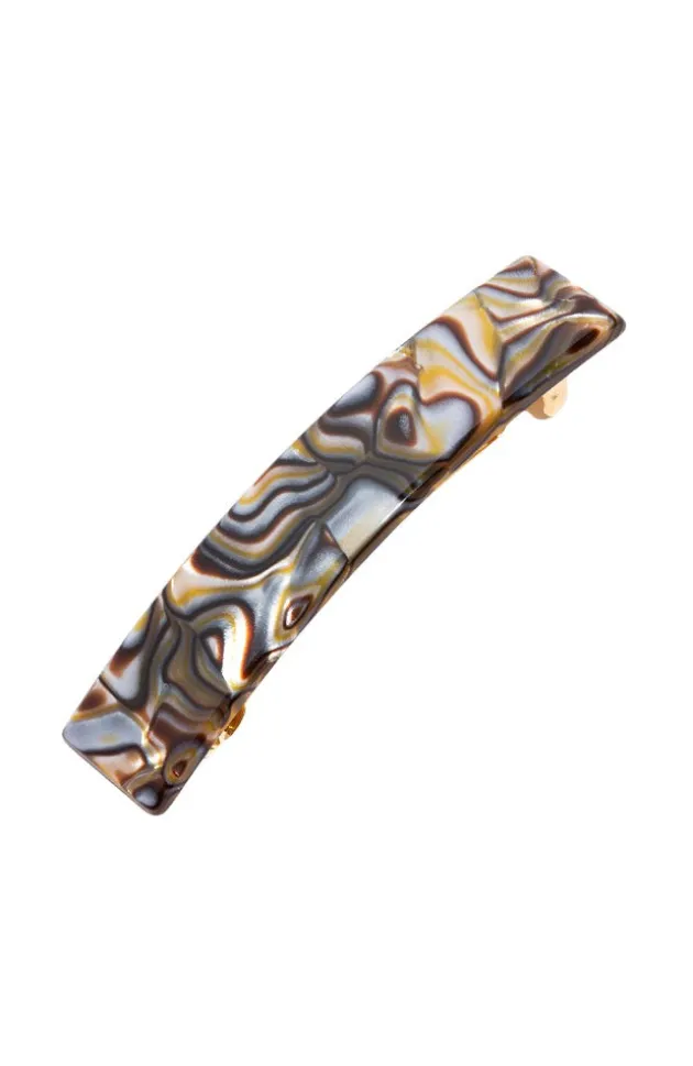 Classic Rectangle Barrette - French Classic