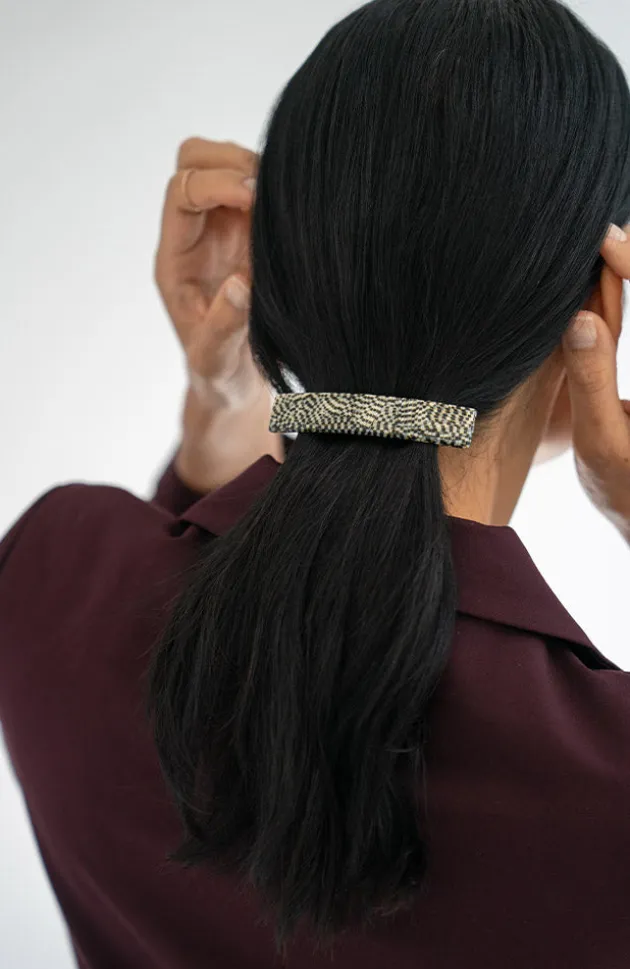 Classic Rectangle Barrette - French Classic