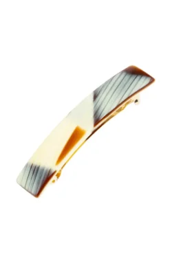 Classic Rectangle Barrette - French Classic