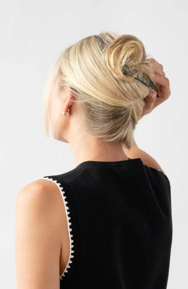 Classic Rectangle Barrette - French Classic