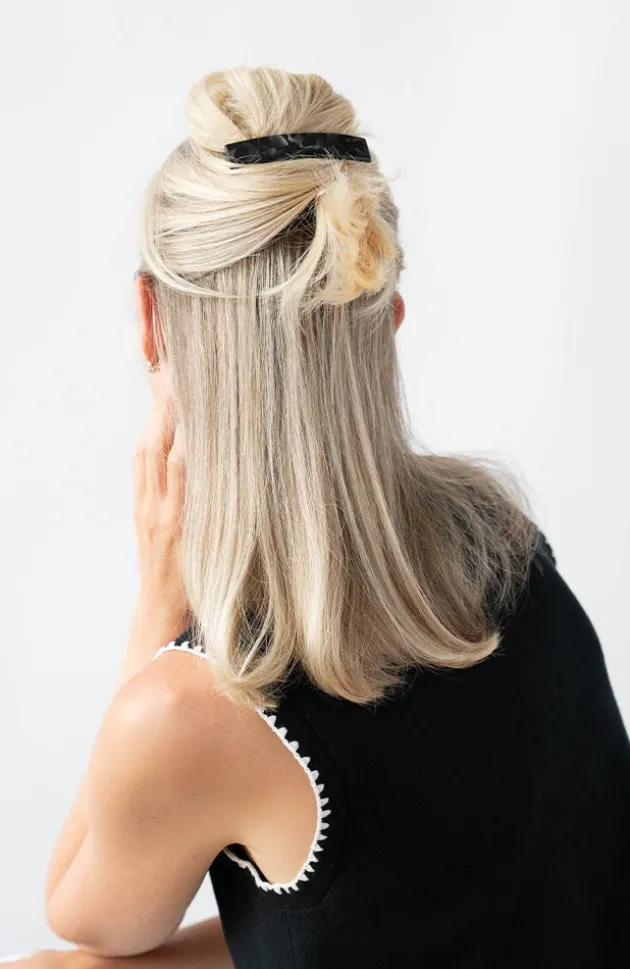 Classic Rectangle Barrette - French Classic