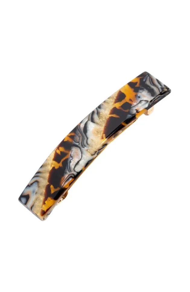Classic Rectangle Barrette - French Classic
