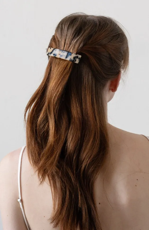Classic Rectangle Barrette - French Classic