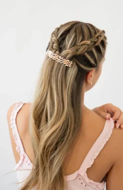 Classic Rectangle Barrette - French Classic