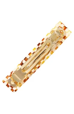 Classic Rectangle Barrette - French Classic