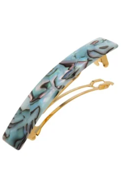 Classic Rectangle Barrette - French Classic