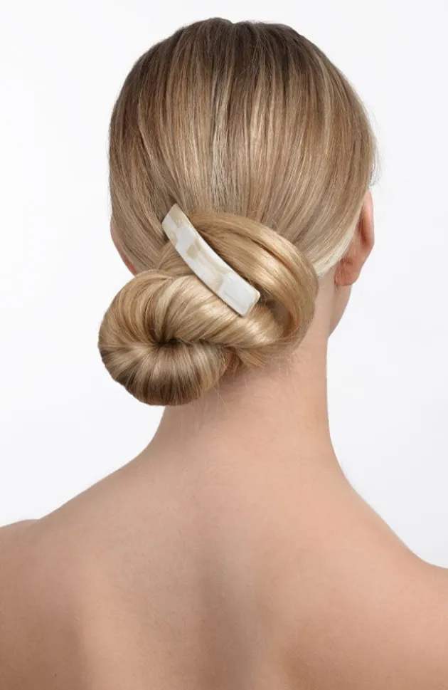 Classic Rectangle Barrette - French Classic