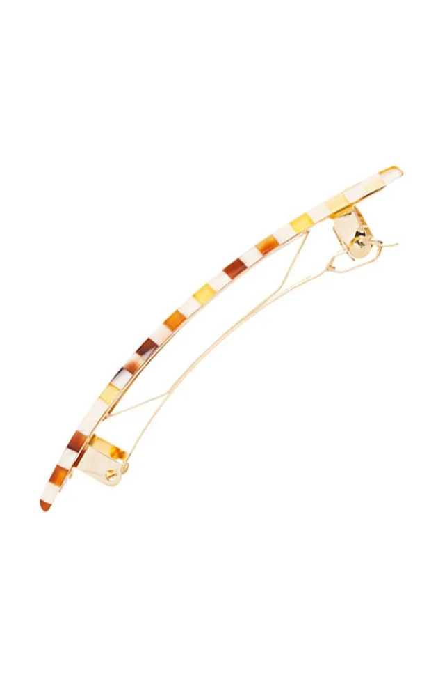 Classic Rectangle Barrette - French Classic