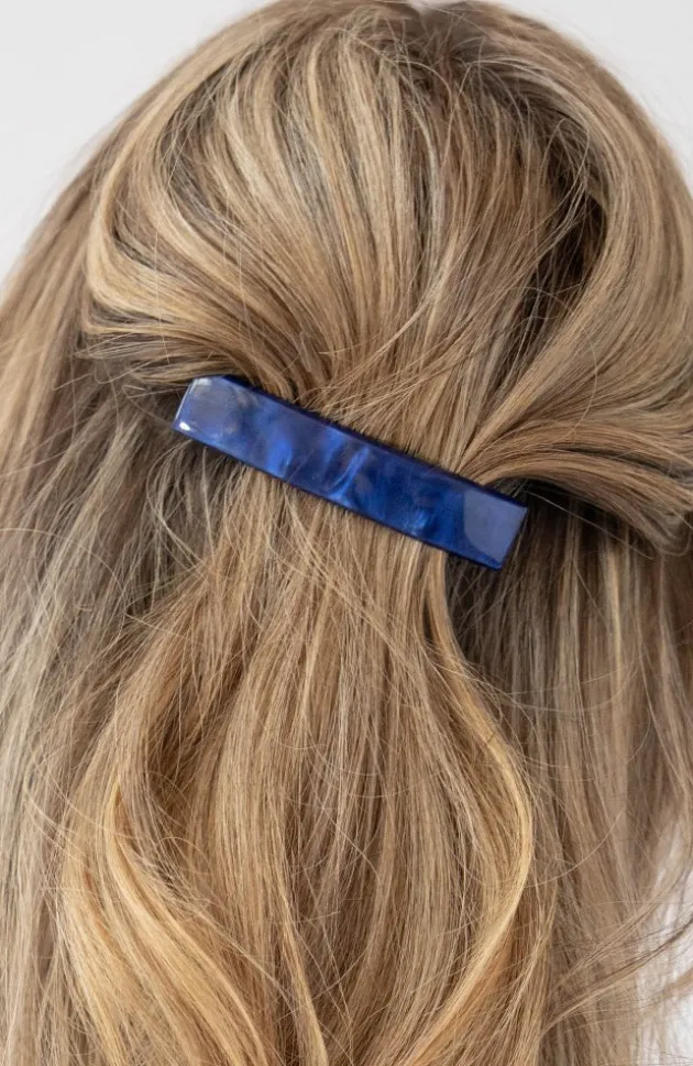 Classic Rectangle Barrette - French Classic