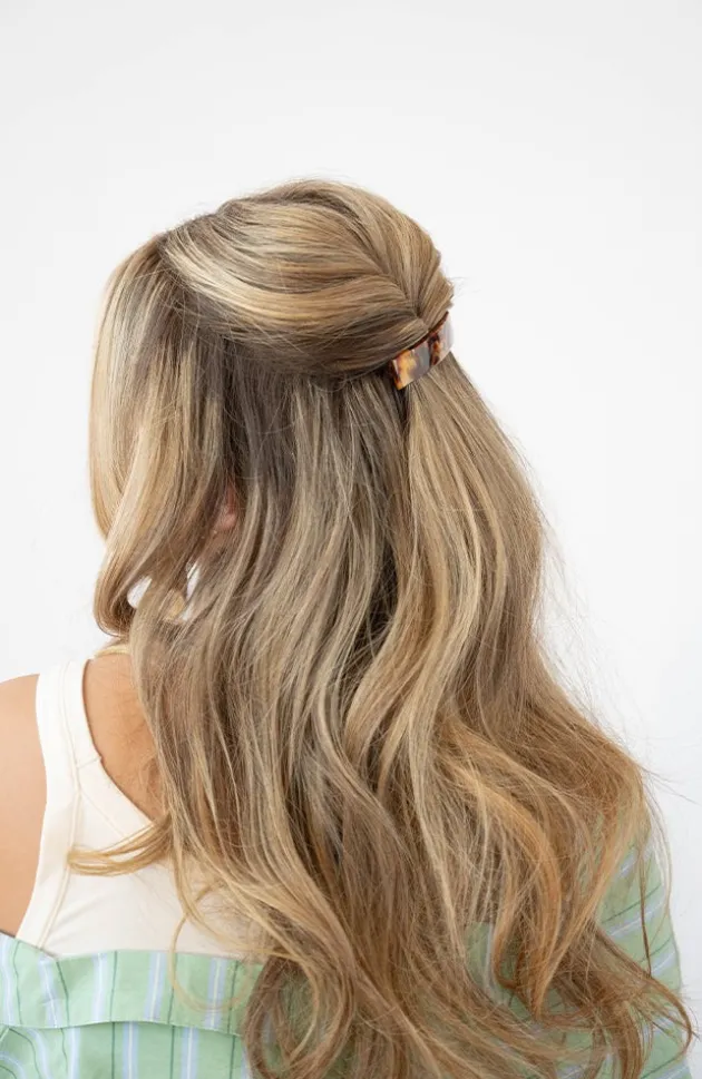Classic Rectangle Barrette - French Classic