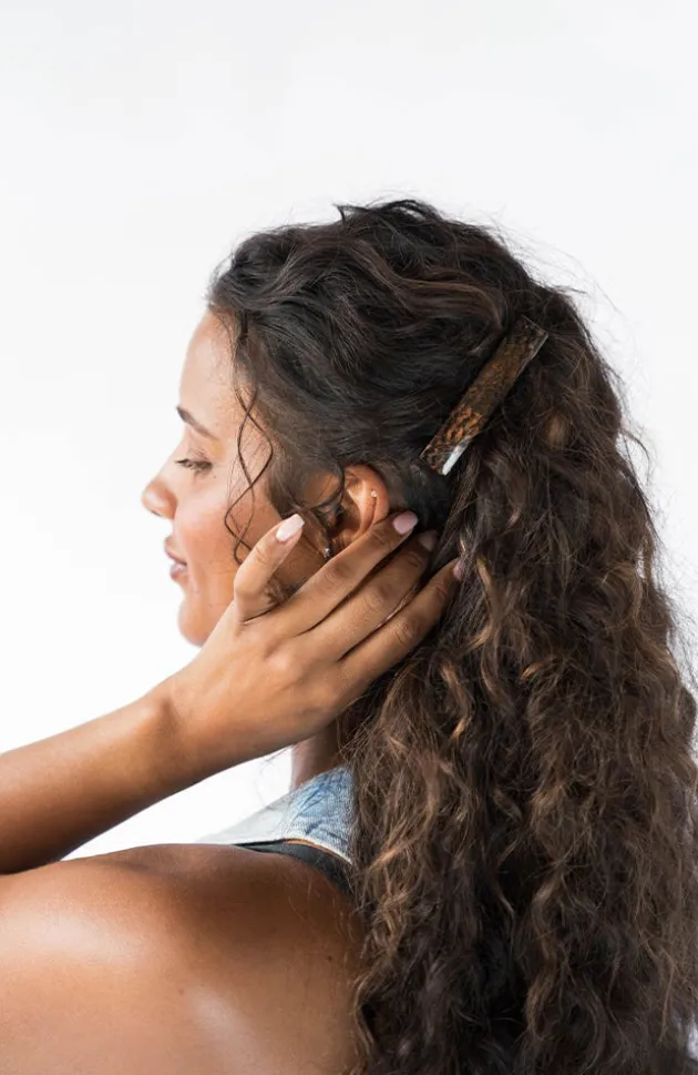 Classic Rectangle Barrette - French Classic