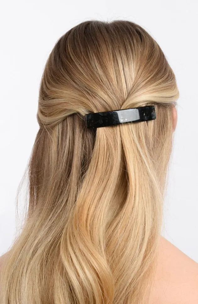 Classic Rectangle Barrette - French Classic