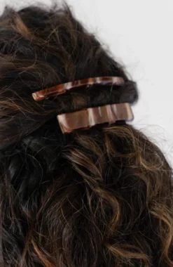 Classic Rectangle Barrette - French Classic