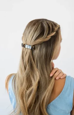 Classic Rectangle Barrette - French Classic