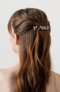 Classic Rectangle Barrette - French Classic