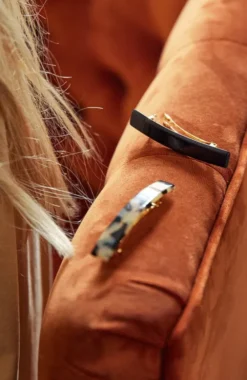 Classic Rectangle Barrette - French Classic