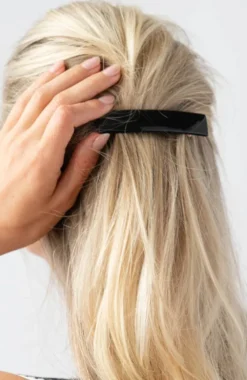 Classic Rectangle Barrette - French Classic