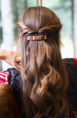 Classic Rectangle Barrette - French Classic