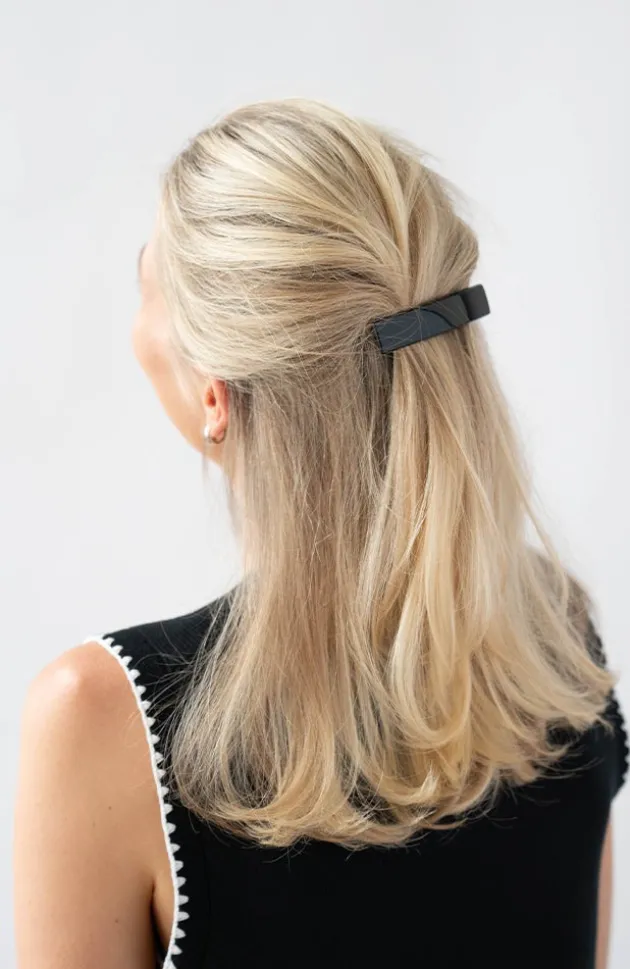 Classic Rectangle Barrette - French Classic