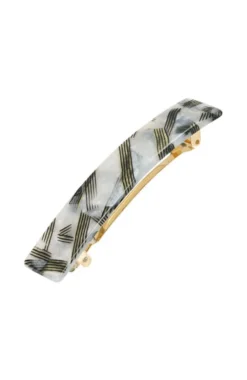 Classic Rectangle Barrette - Helix