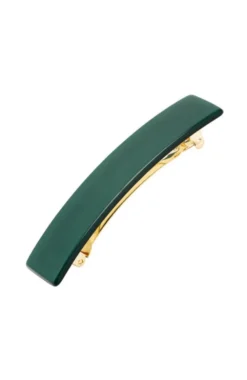 Classic Rectangle Barrette - Opale