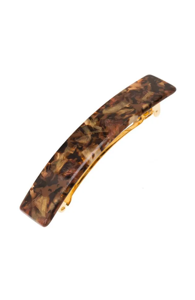 Classic Rectangle Barrette - Pavlova