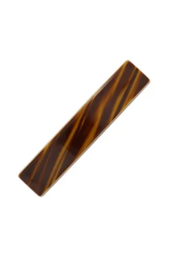 Classic Rectangle Barrette - Tiger