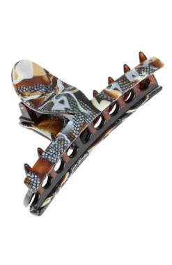 Classic Slim Claw Clip - Fudge