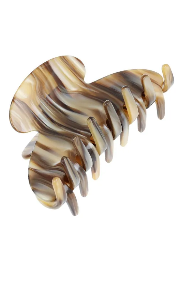 Couture Claw Clip - Caramel Swirl