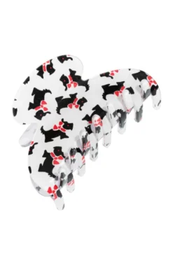 Couture Claw Clip - Scottie Dog
