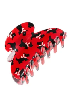 Couture Claw Clip - Scottie Dog