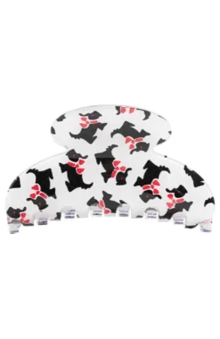 Couture Claw Clip - Scottie Dog