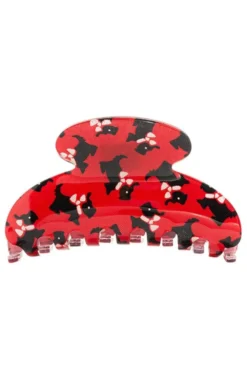 Couture Claw Clip - Scottie Dog