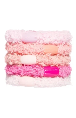 Cozy Pony, 5 Pack Soft Hair Ties