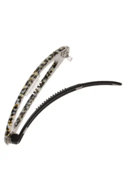 Cutout Oval Plastic Tige Boule Barrette - Classic