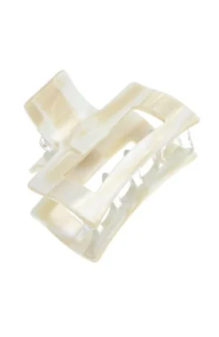 Cutout Rectangle Claw Clip - Classic