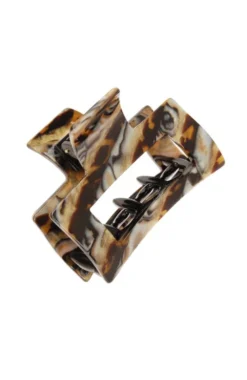 Cutout Rectangle Claw Clip - Classic