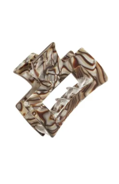 Cutout Rectangle Claw Clip - Classic