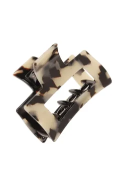 Cutout Rectangle Claw Clip - Classic