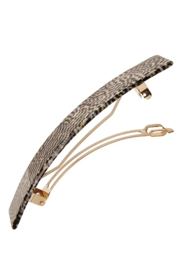 Extra Long Rectangle Barrette - Classic
