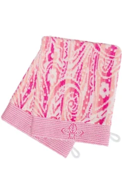 French-Style Bath Mitt 2-Pack - Fleur