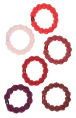 Knit Pony, 6 Pack Soft Hair Ties