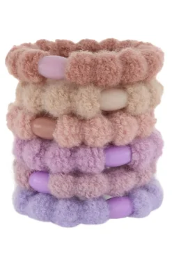 Knit Pony, 6 Pack Soft Hair Ties