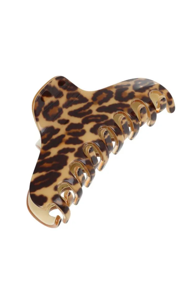 Large Claw Clip - Leopard