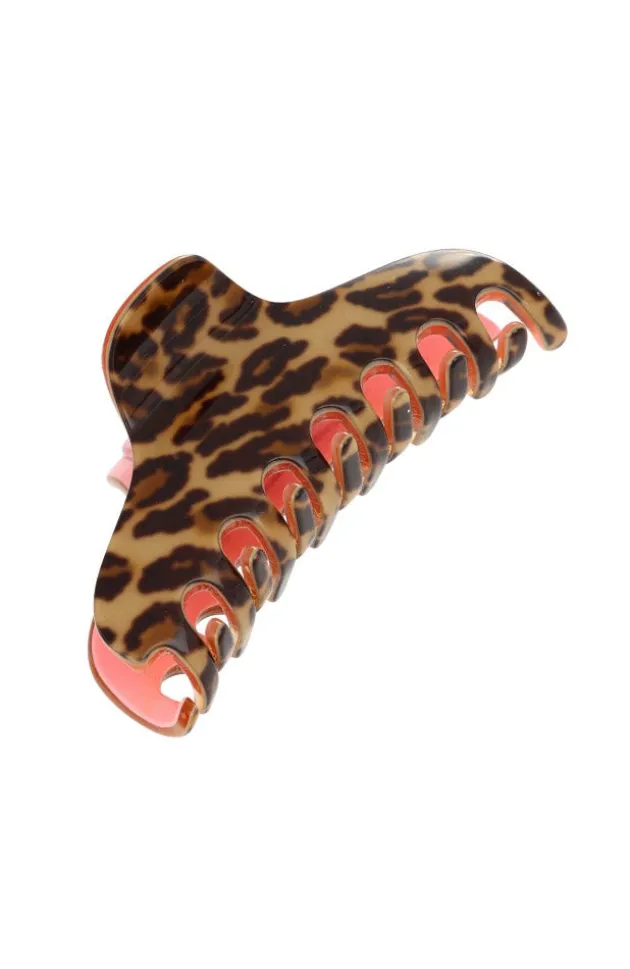 Large Claw Clip - Leopard