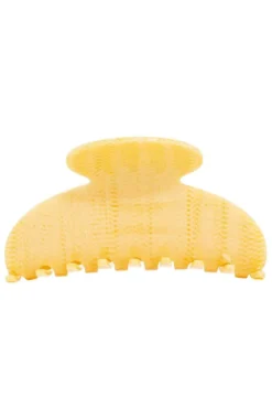 Large Couture Claw Clip - Straw